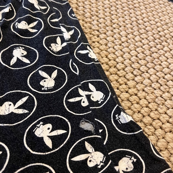 PLAYBOY Bunny Logo Pyjamas Black&White - Picture 5 of 7